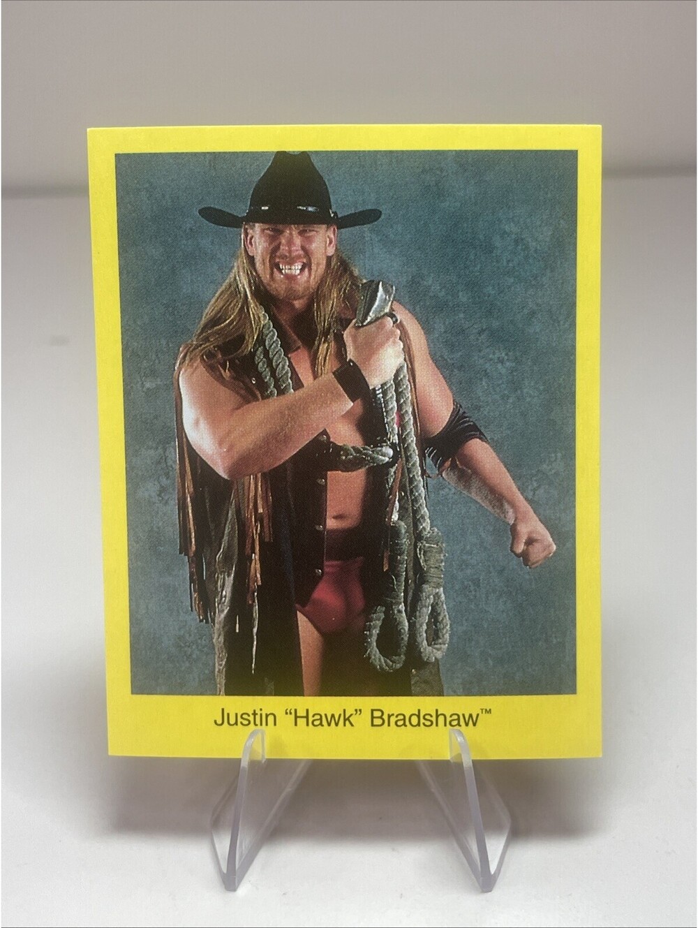 1997 Cardinal World Wrestling Federation Trivia Game - John "Bradshaw" Layfield